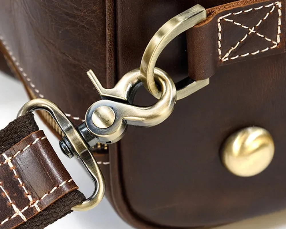 mens leather carry on bag
